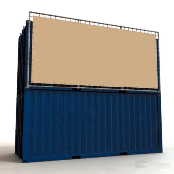 container spandoek frame compleet