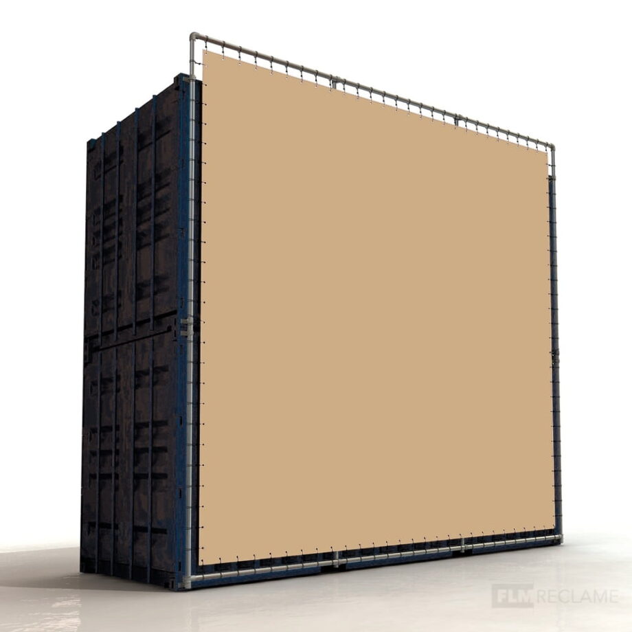 container spandoek frame compleet groot