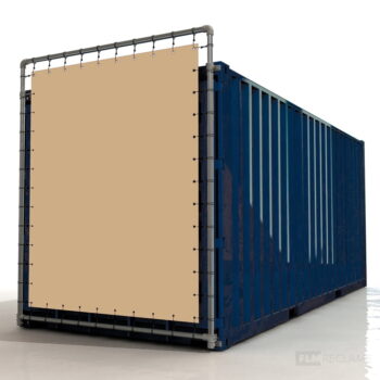 container spandoek frame compleet kopsekant