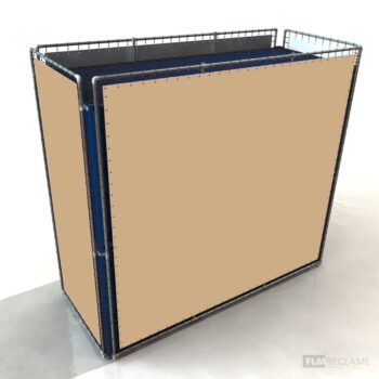 container spandoek frame compleet dubbel rondom