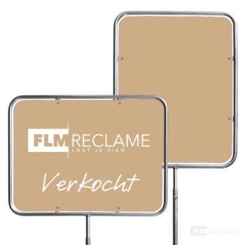 los bord voor makelaarsbord verkocht